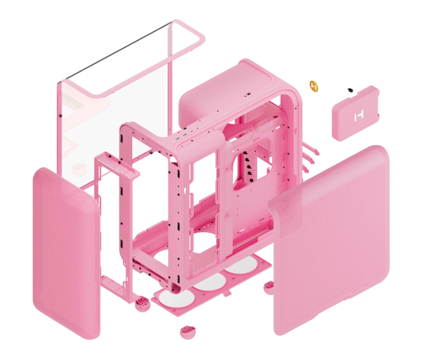 Hyte X50 Strawberry - 1371678 - zdjęcie 8